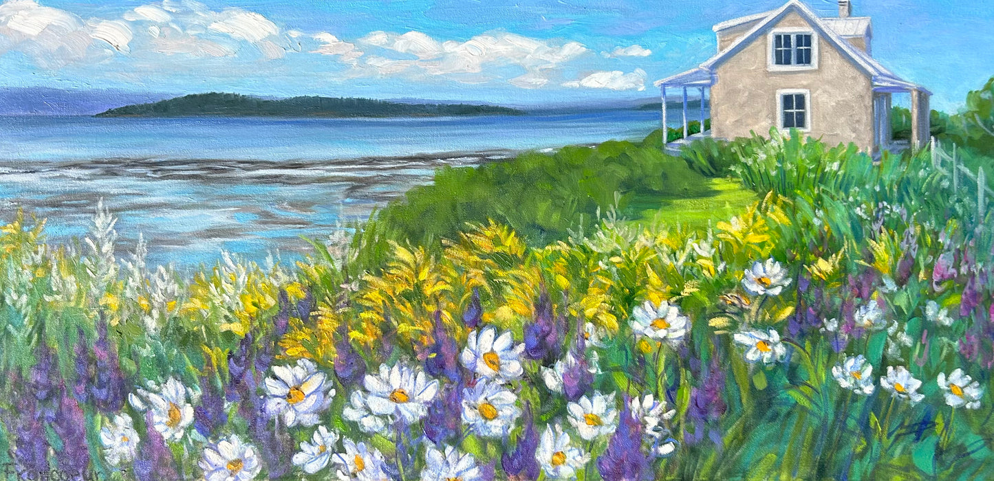 🔴La petite maison sur le bord du fleuve, Kamouraska