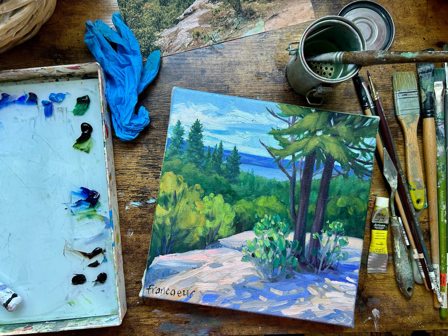 Cours de peinture privé 2 heures