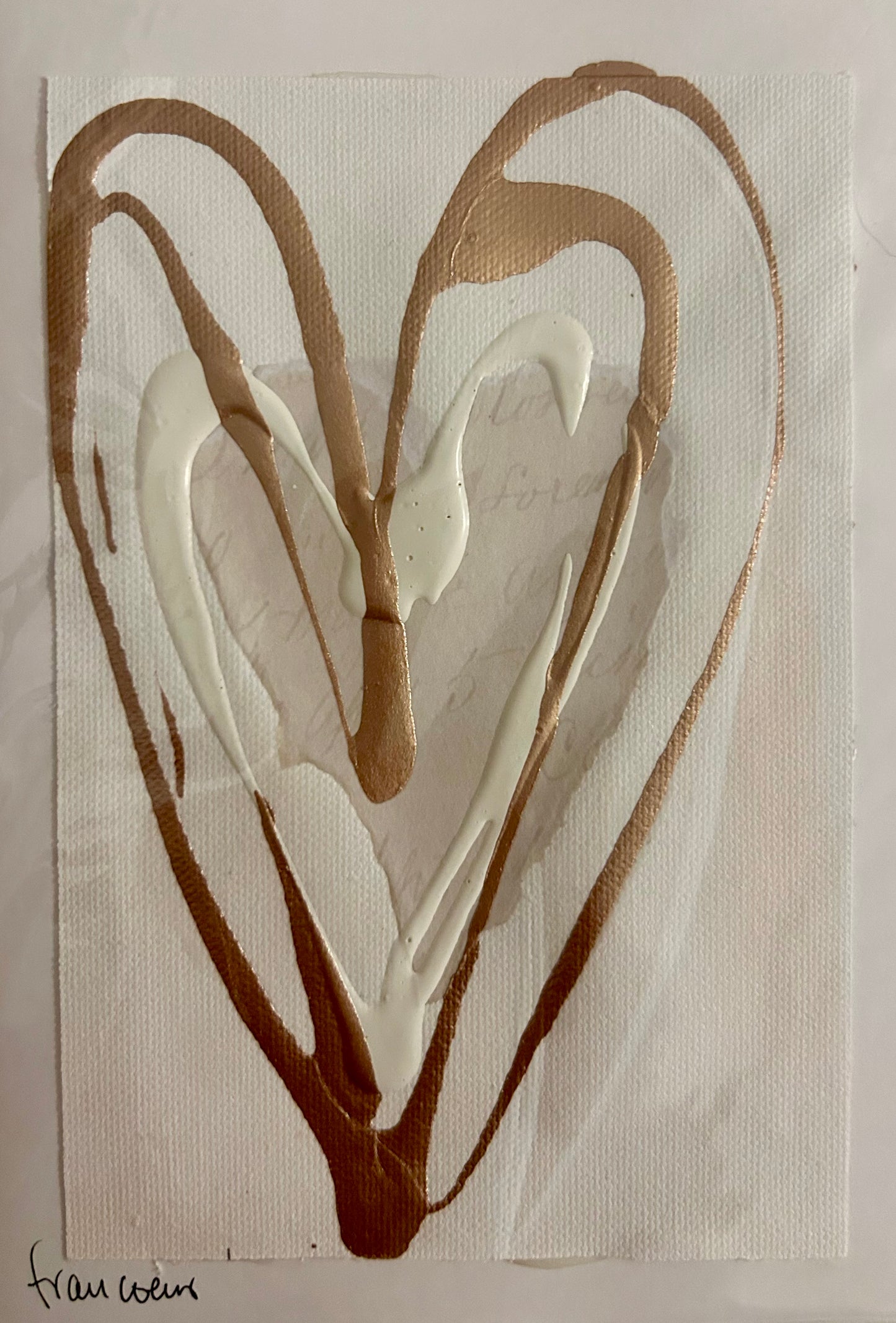 Cartes de vœux cœurs et lettres d’amour