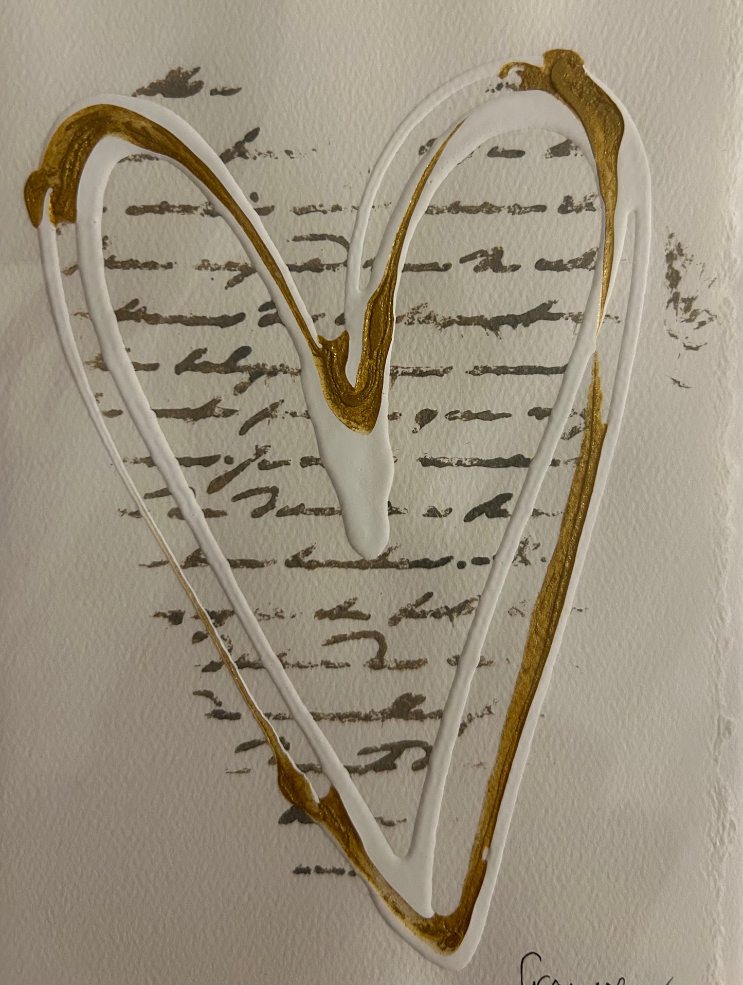 Cartes de vœux cœurs et lettres d’amour