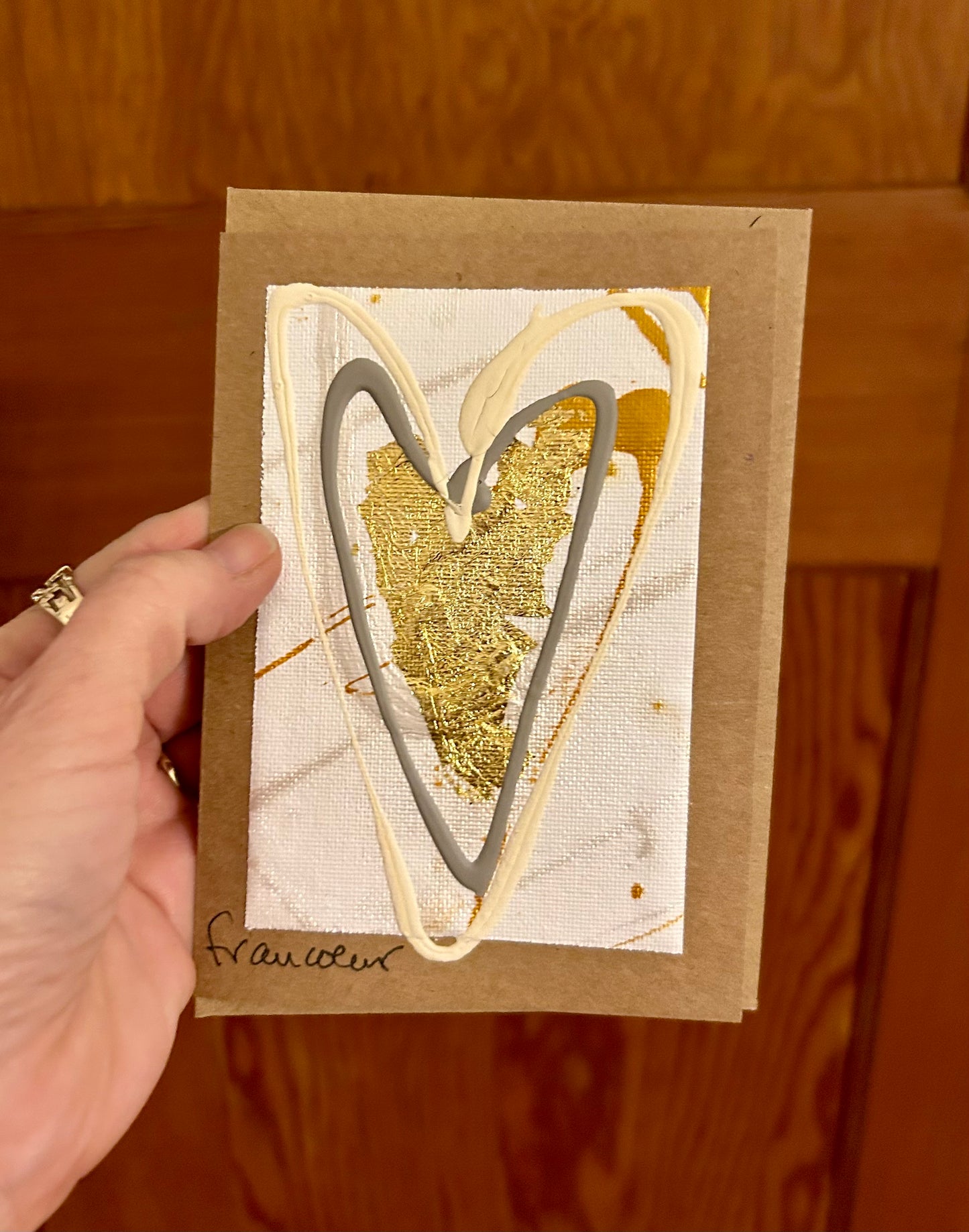 Cartes de vœux Cœur naturel