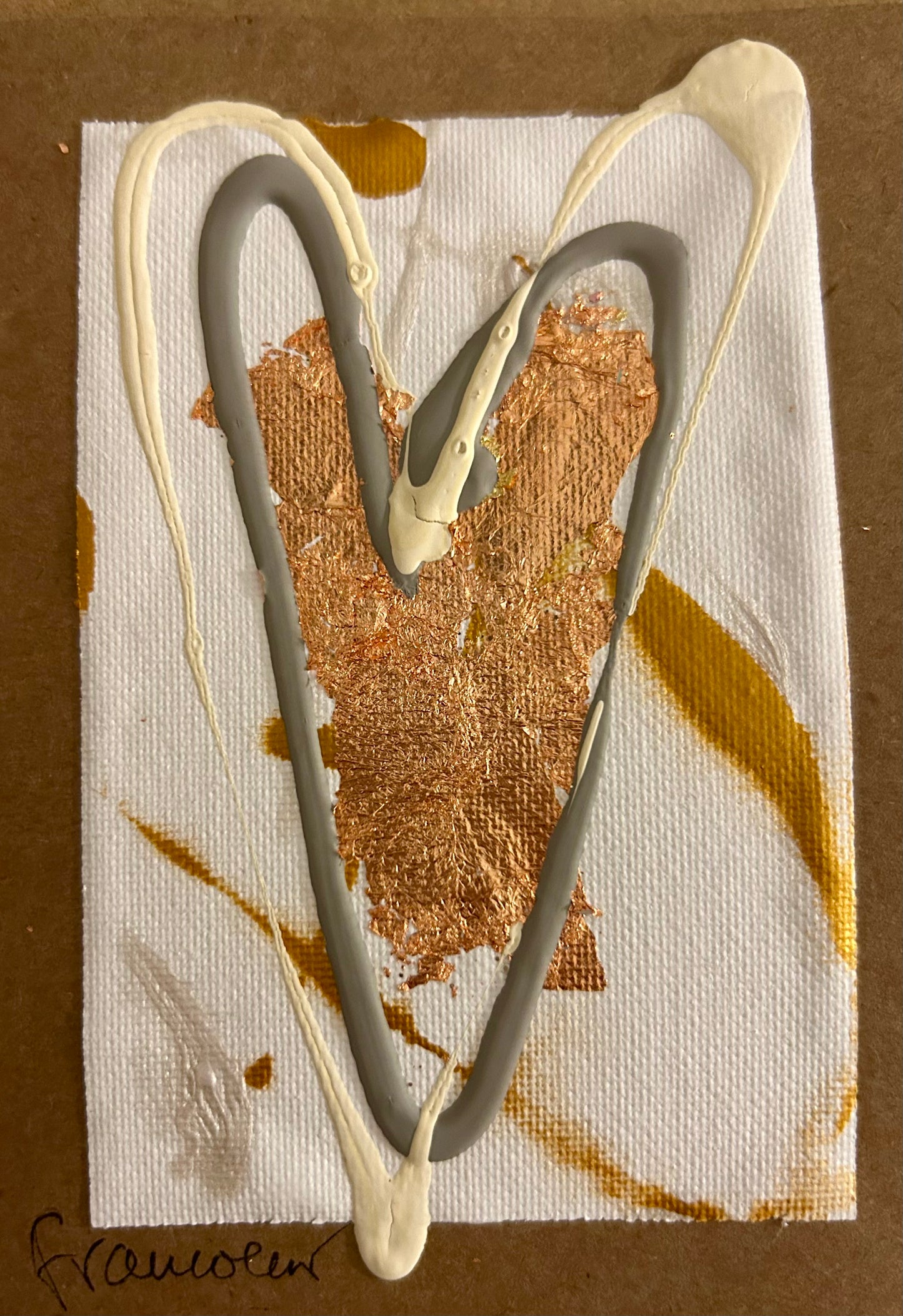 Cartes de vœux Cœur naturel