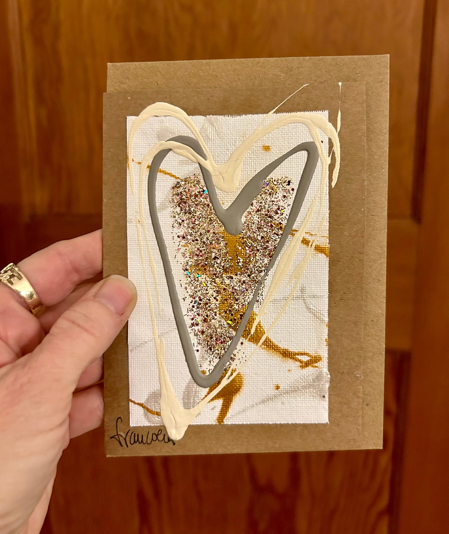 Cartes de vœux Cœur naturel