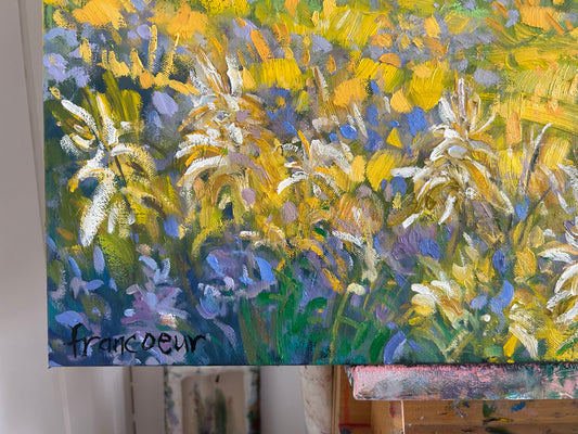 Champs d’automne à Saint-Sixte