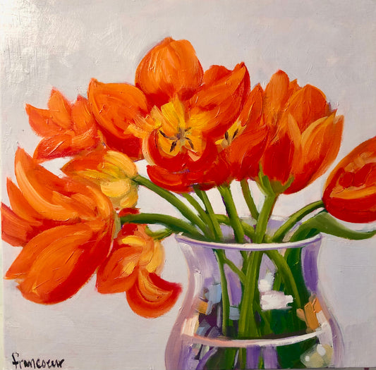 🔴 Tulipes orangées #2
